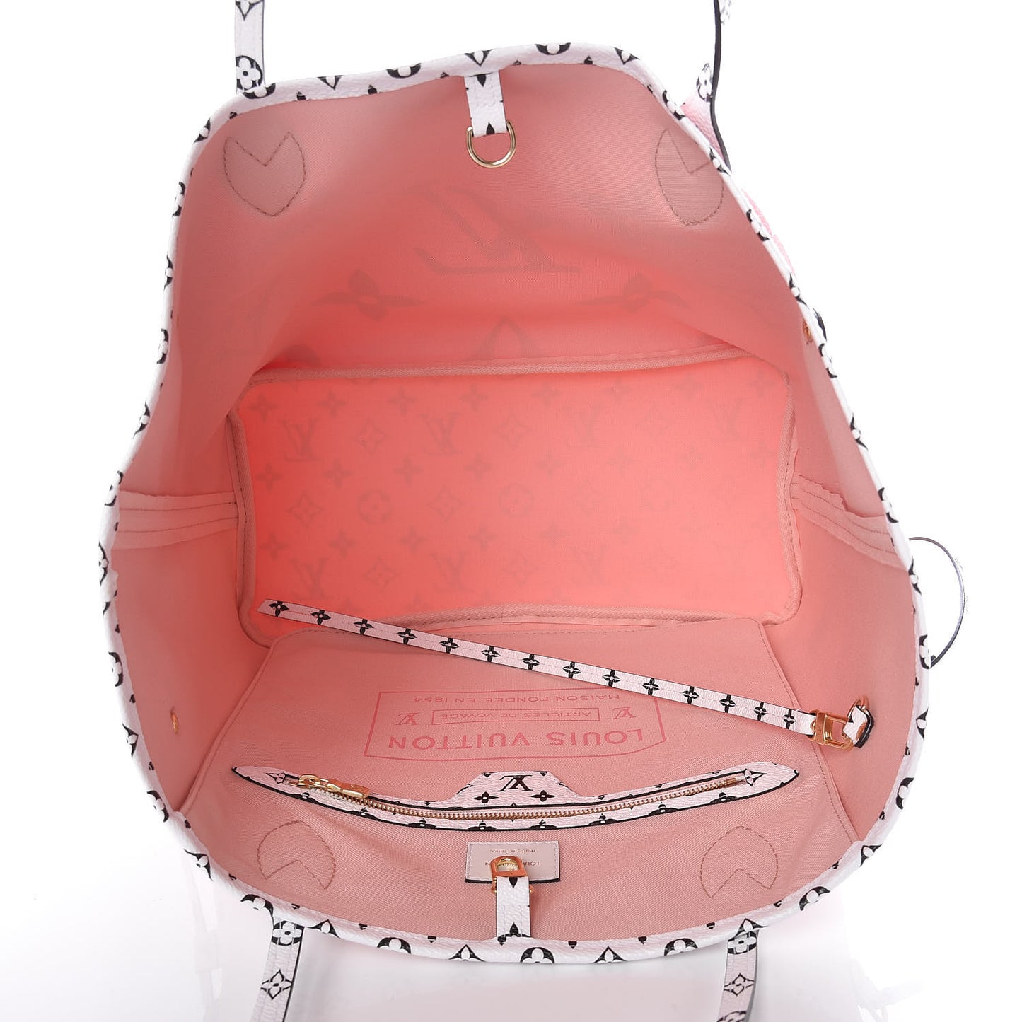 Monogram Giant Neverfull MM Rouge
