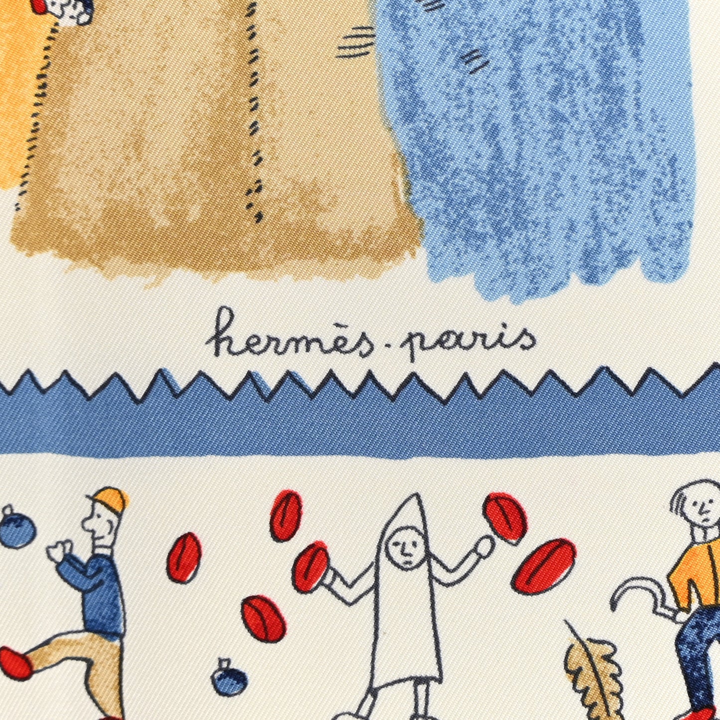 Silk Retour A La Terre Scarf 90