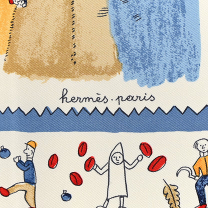 Hermes Silk Retour A La Terre Scarf 90 2 of 7