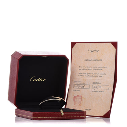Cartier 18K Yellow Gold Small Juste Un Clou Bracelet 15 5 of 5