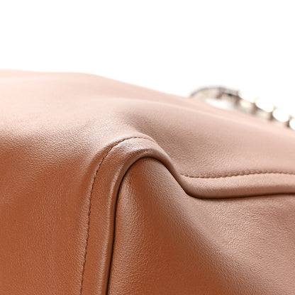 Prada Grace Lux Studded Large Concept Shopper Tote Cognac 11 of 13