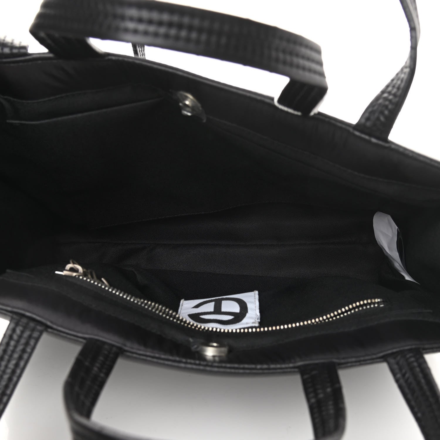 Telfar Nylon Medium Puff Shopping Bag Black 5 of 12