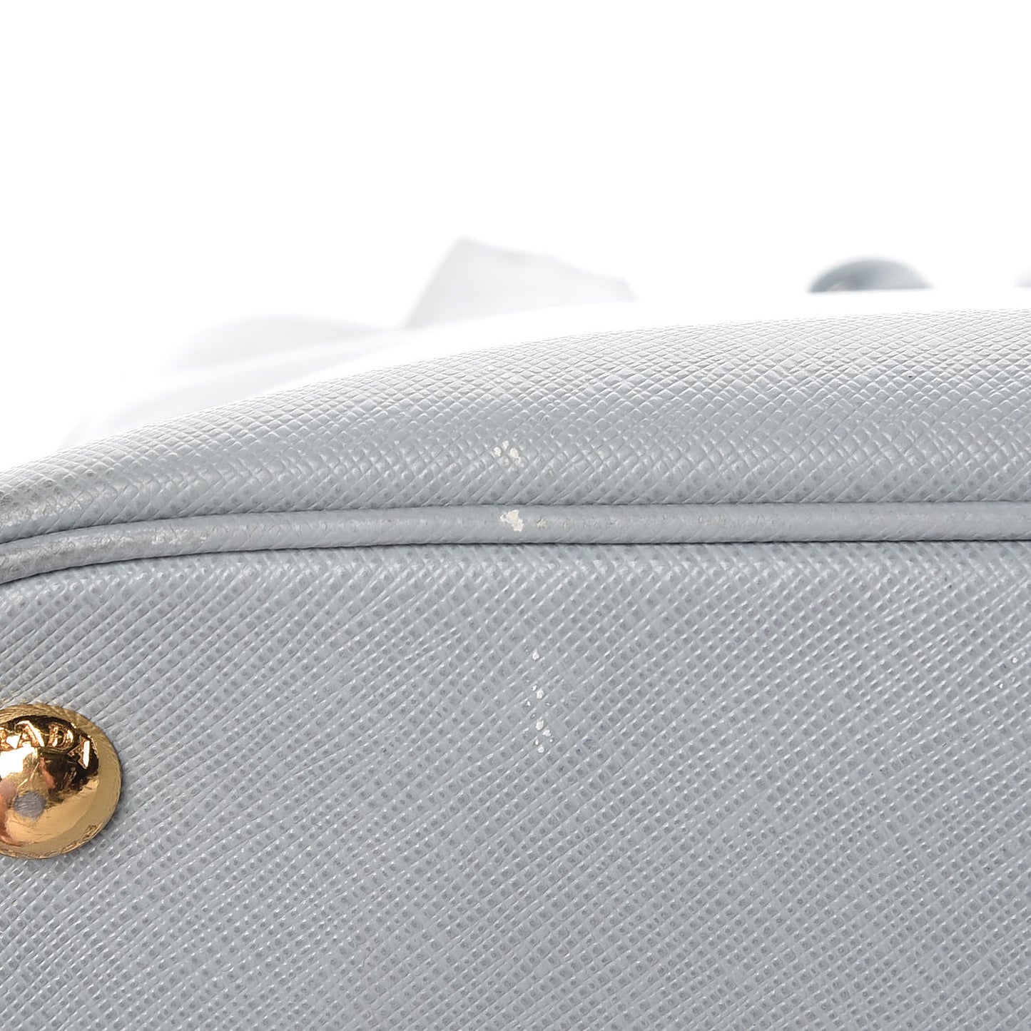 Saffiano Lux Large Galleria Double Zip Tote Lago