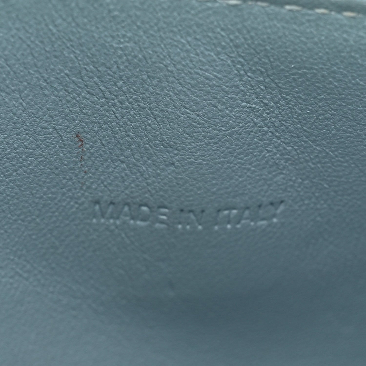 Balenciaga Shiny Calfskin Crocodile Embossed Hourglass Top Handle Bag XS Blue Grey 7 of 15