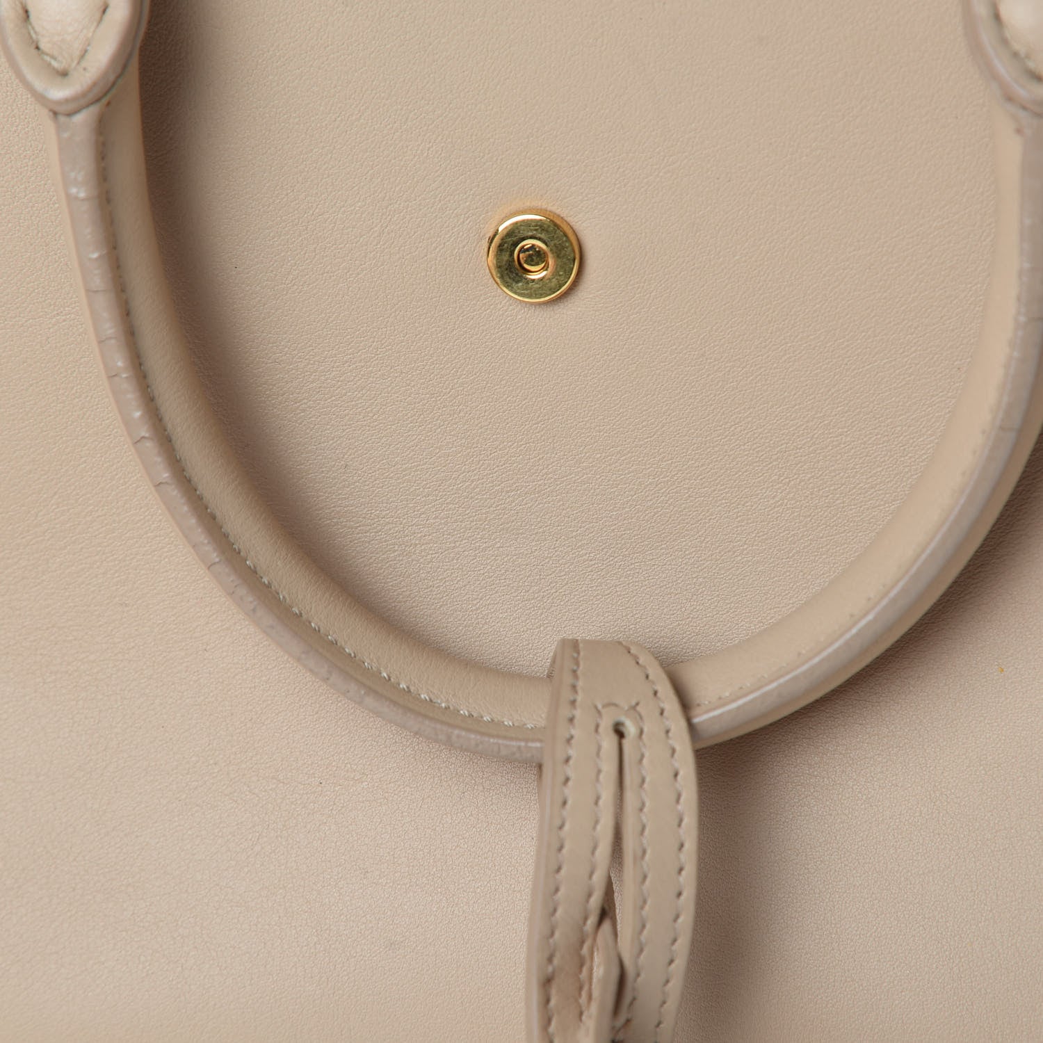 Saint Laurent Calfskin Monogram Baby Cabas Beige 12 of 12