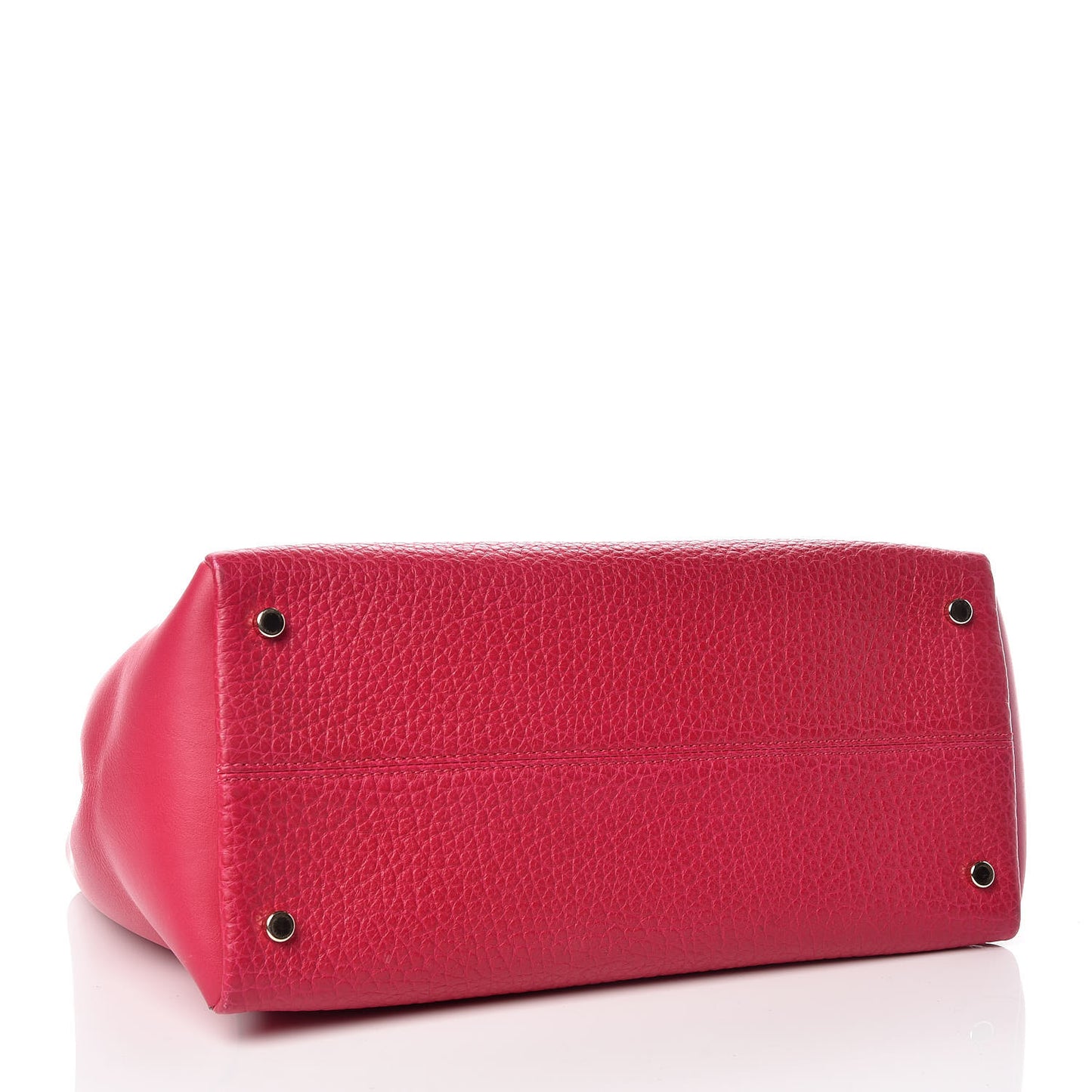 Grained Calfskin Large Alfie Tote Pink