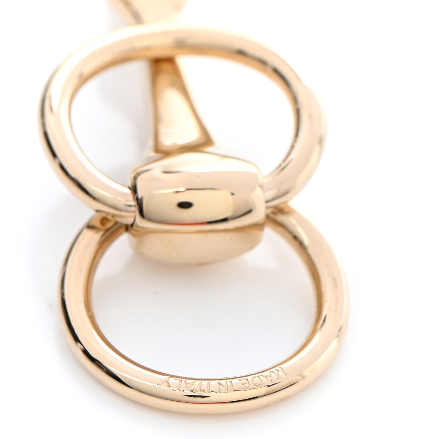 Permabrass Mors Scarf Ring Gold