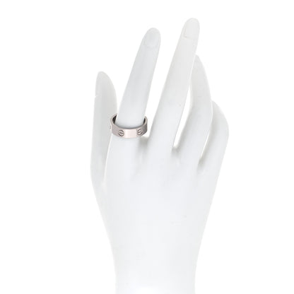Cartier 18K White Gold 6mm LOVE Ring 60 9 2 of 4