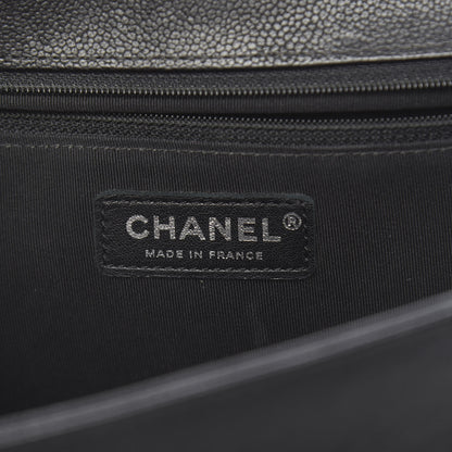 Chanel Caviar Quilted New Medium Boy Flap Black 6 of 11