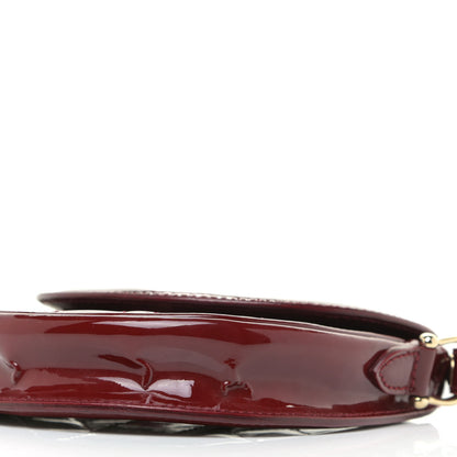 Burberry Patent Calfskin Quilted Mini Crossbody Bag Dark Red 10 of 15