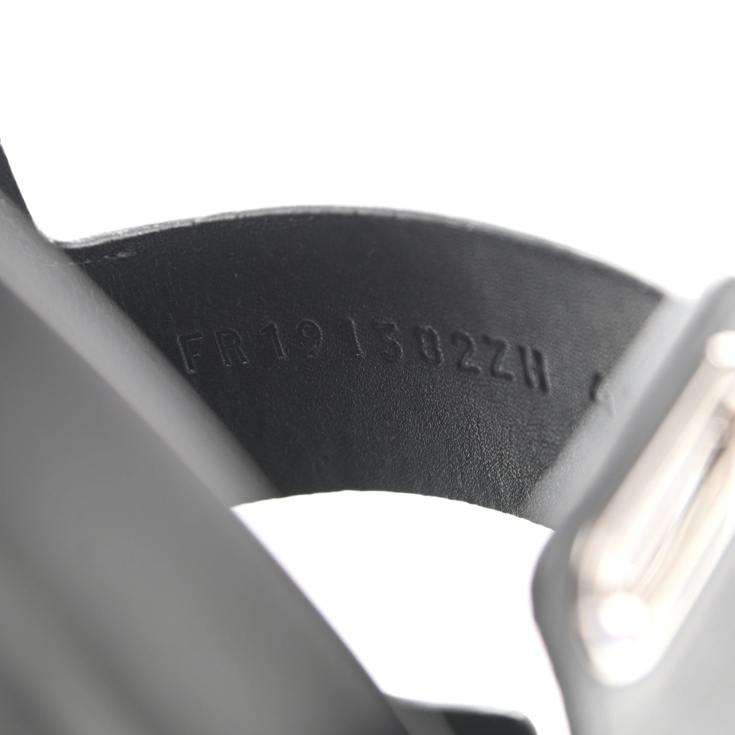 Calfskin Mens Takara Sandals 41.5 Black