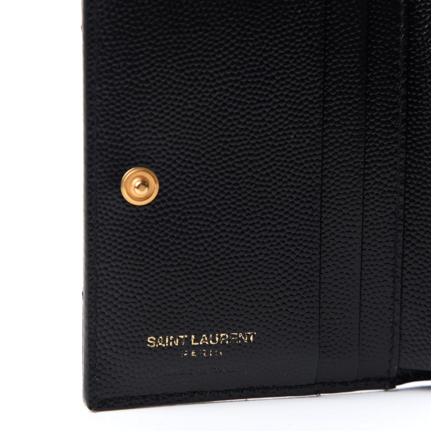 Grain De Poudre Matelasse Chevron Monogram Zipped Card Case Black