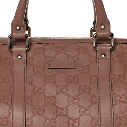 Gucci Guccissima Medium Joy Boston Winter Rose 9 of 13