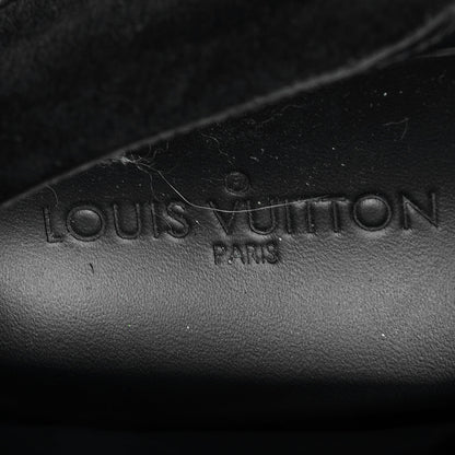 Louis Vuitton Suede Fold Over Sneakers 37 Black 8 of 8