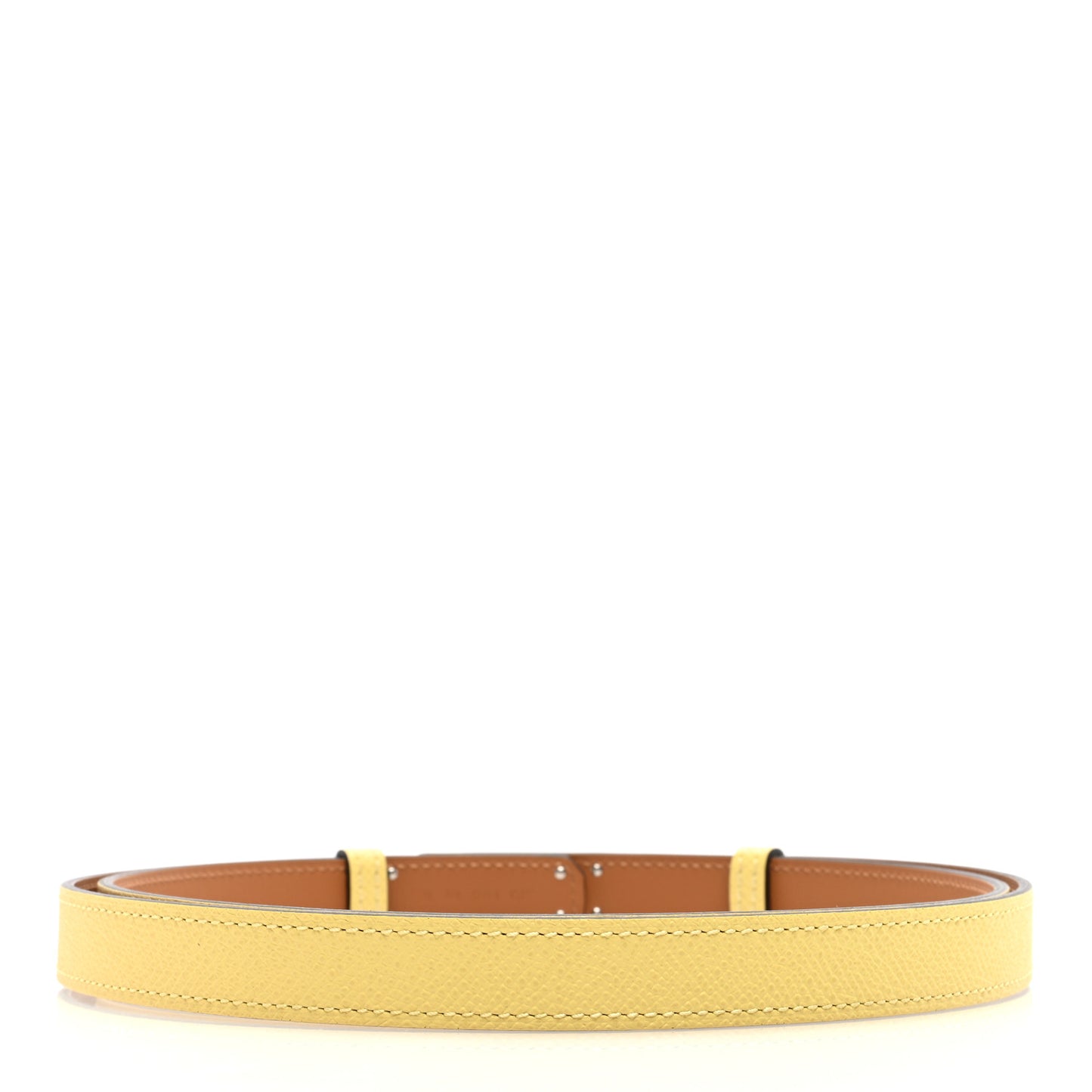Epsom Kelly Belt Jaune Poussin
