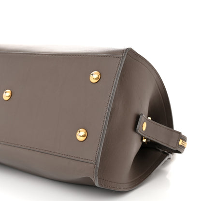 Saint Laurent Calfskin Small Classic Y Cabas Mousse 9 of 17