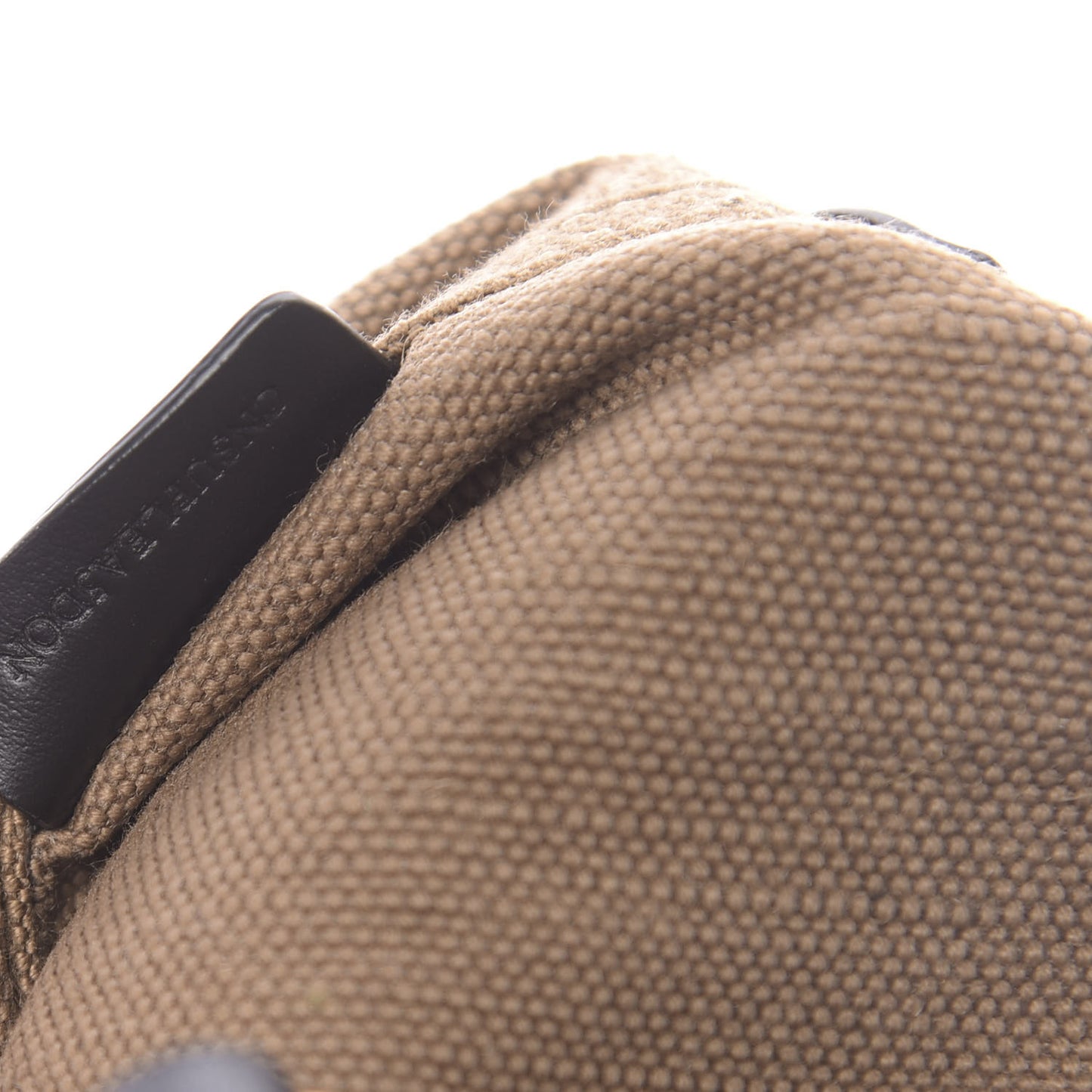 Canvas Mega Check Mini Ashby Tassel Crossbody Black