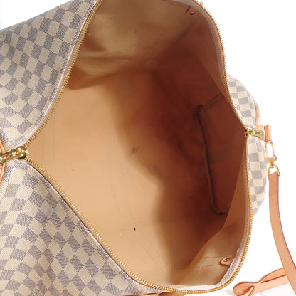 Louis Vuitton Damier Azur Keepall Bandouliere 55 5 of 8