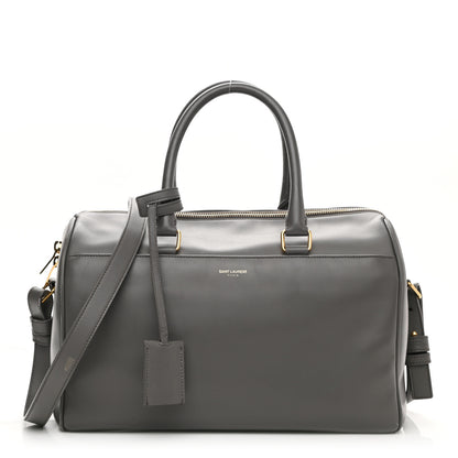 Saint Laurent Calfskin Classic Duffle 6 Earth 1 of 12