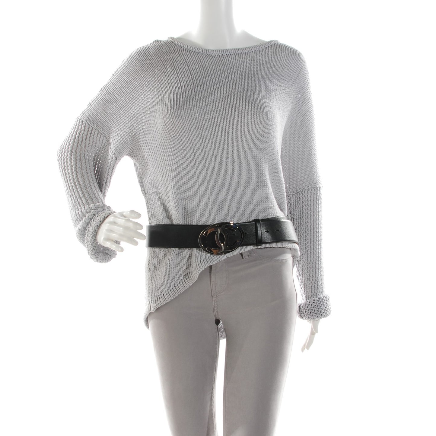 Calfskin CC Belt 100 40 Black