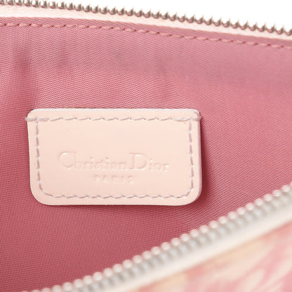 Christian Dior Monogram Mini Saddle Pochette Pink 7 of 13