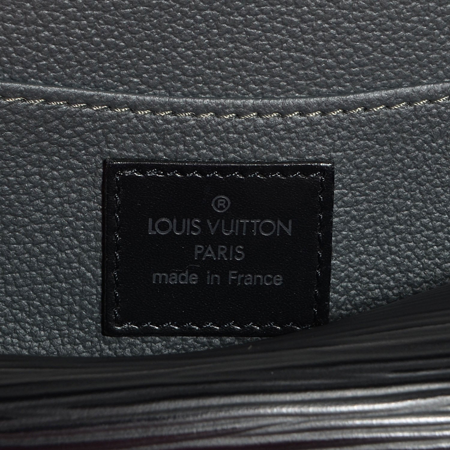 Louis Vuitton Epi Dauphine 17 Cosmetic Pouch Black 6 of 7