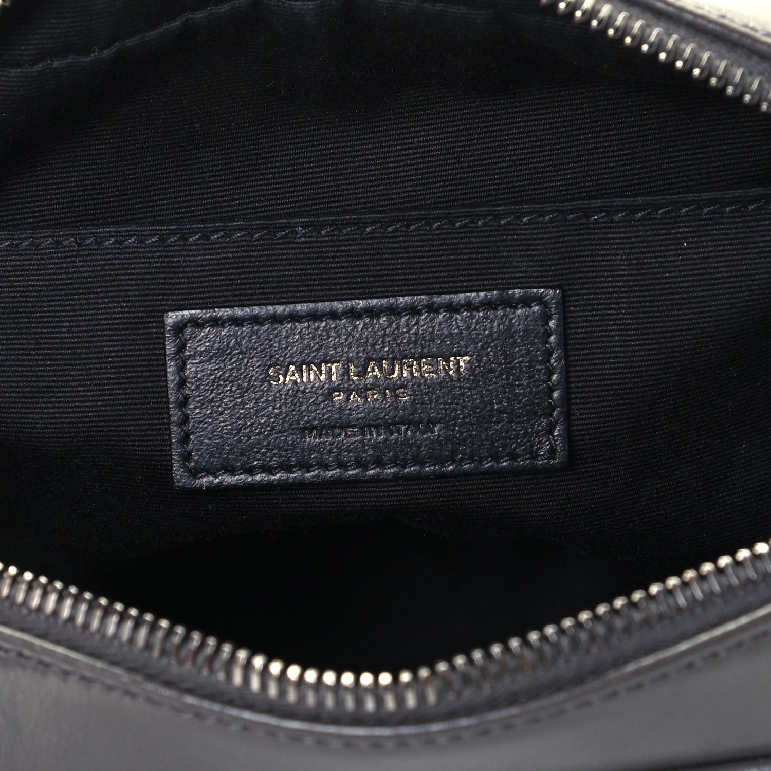 Saint Laurent Calfskin Matelasse Monogram Lou Camera Bag Asphalt 6 of 11