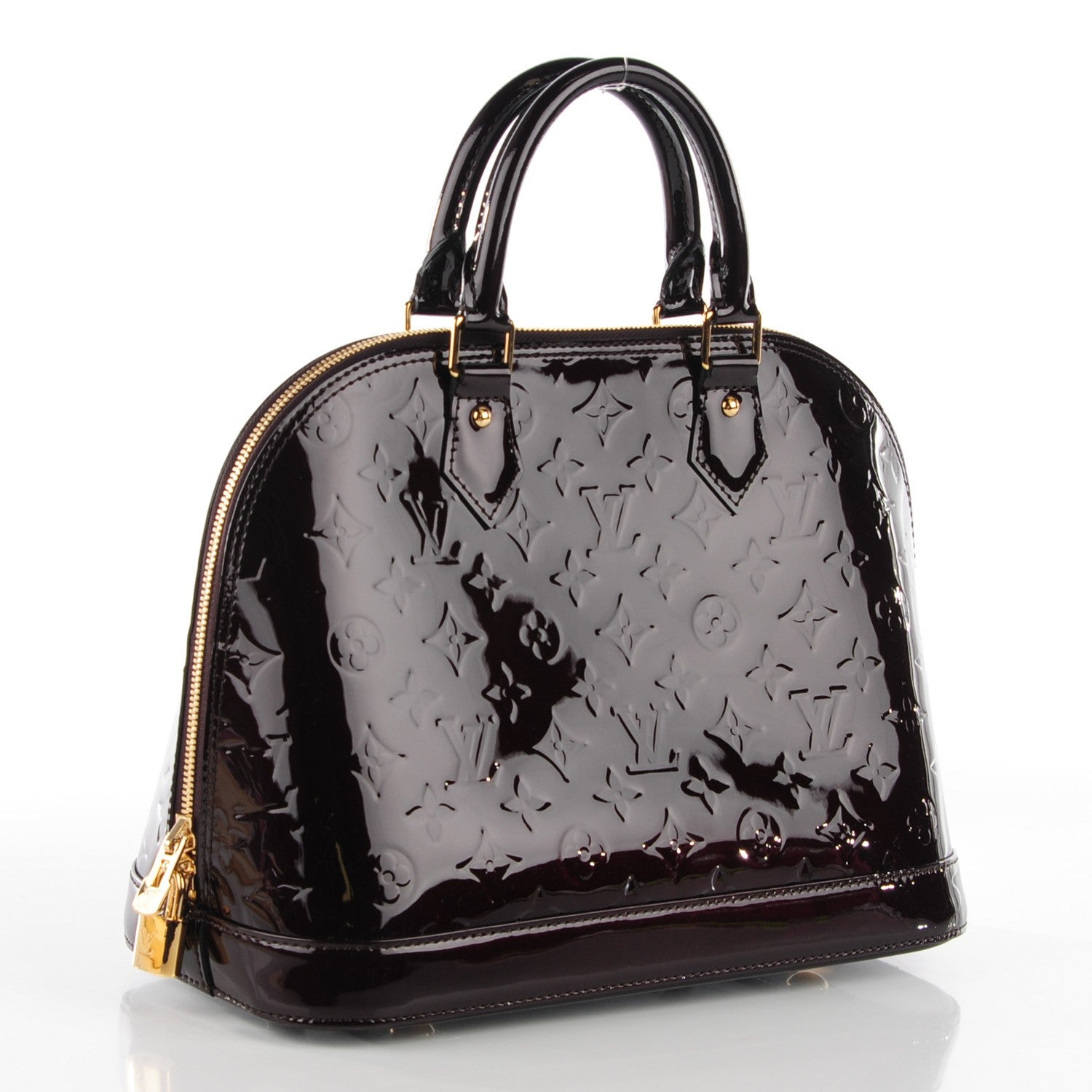 Louis Vuitton Vernis Alma PM Amarante 3 of 9