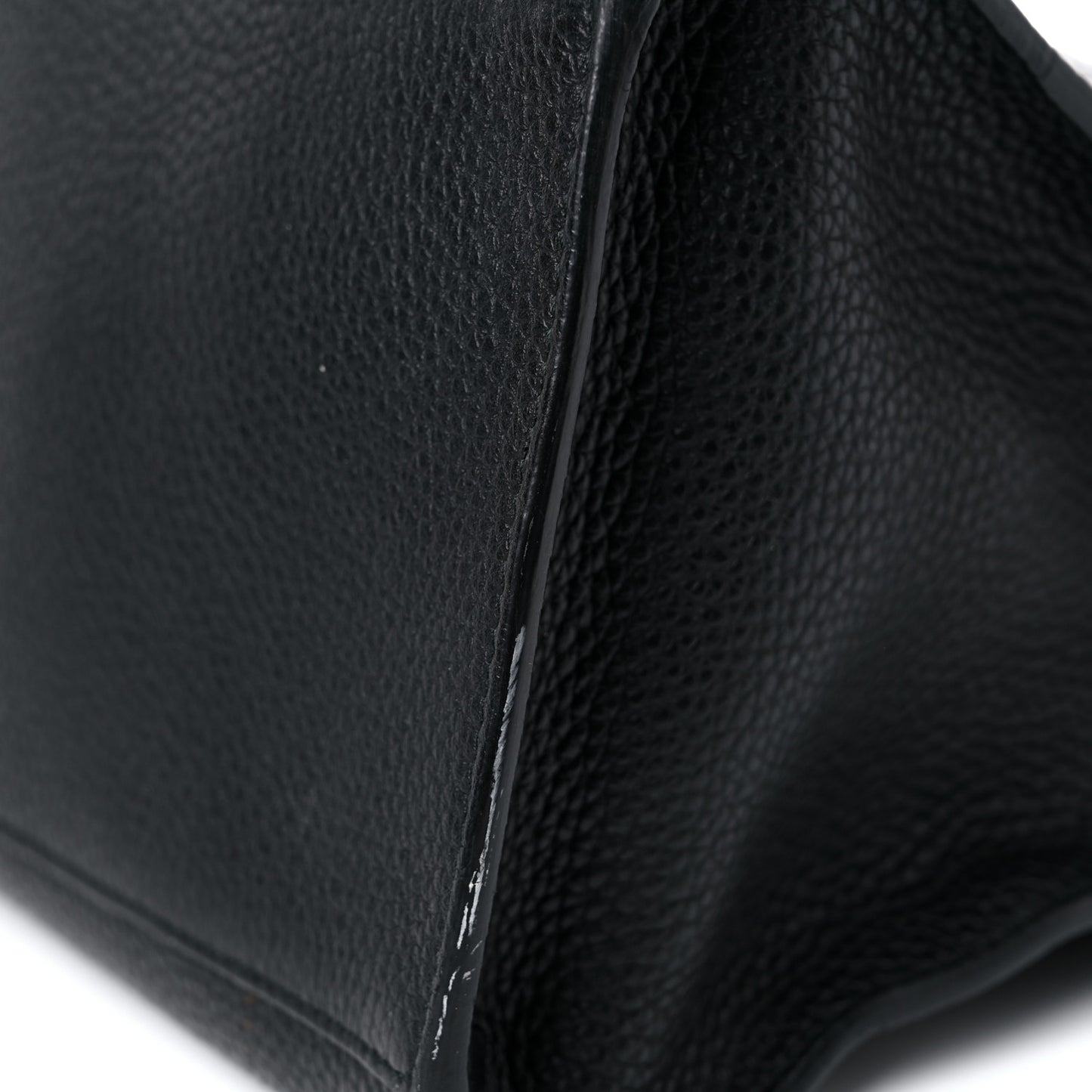 Veau Grana Perforated Blackout Hardware City Black