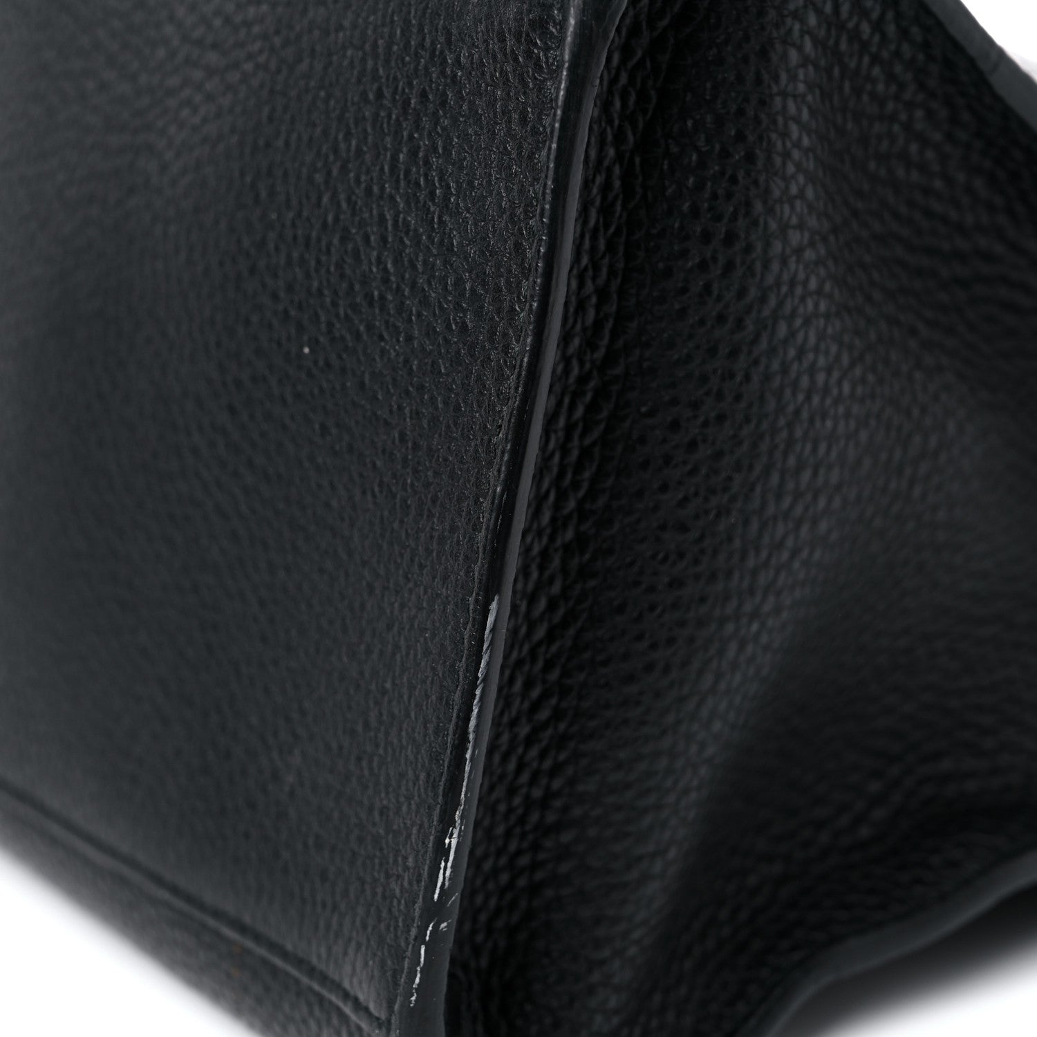 Balenciaga Veau Grana Perforated Blackout Hardware City Black 16 of 17
