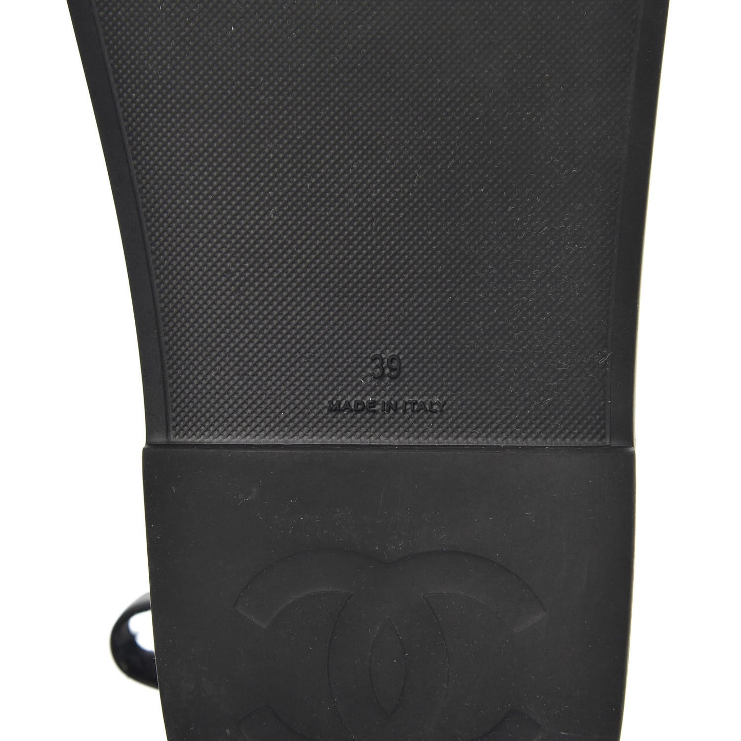 Rubber CC Dad Sandals 39 Black