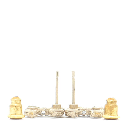 Chanel Pearl CC Earrings Gold 3 of 6