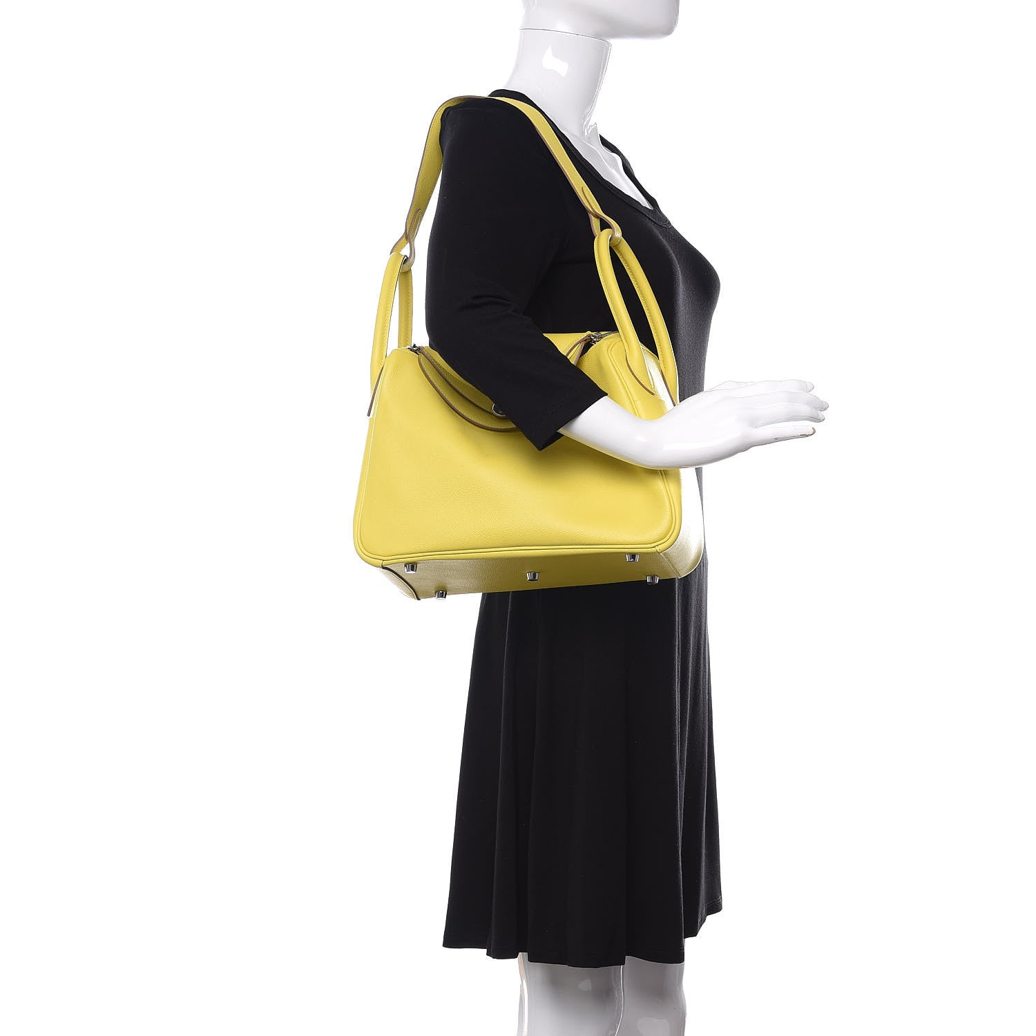 Hermes Evercolor Lindy 30 Lime 2 of 11