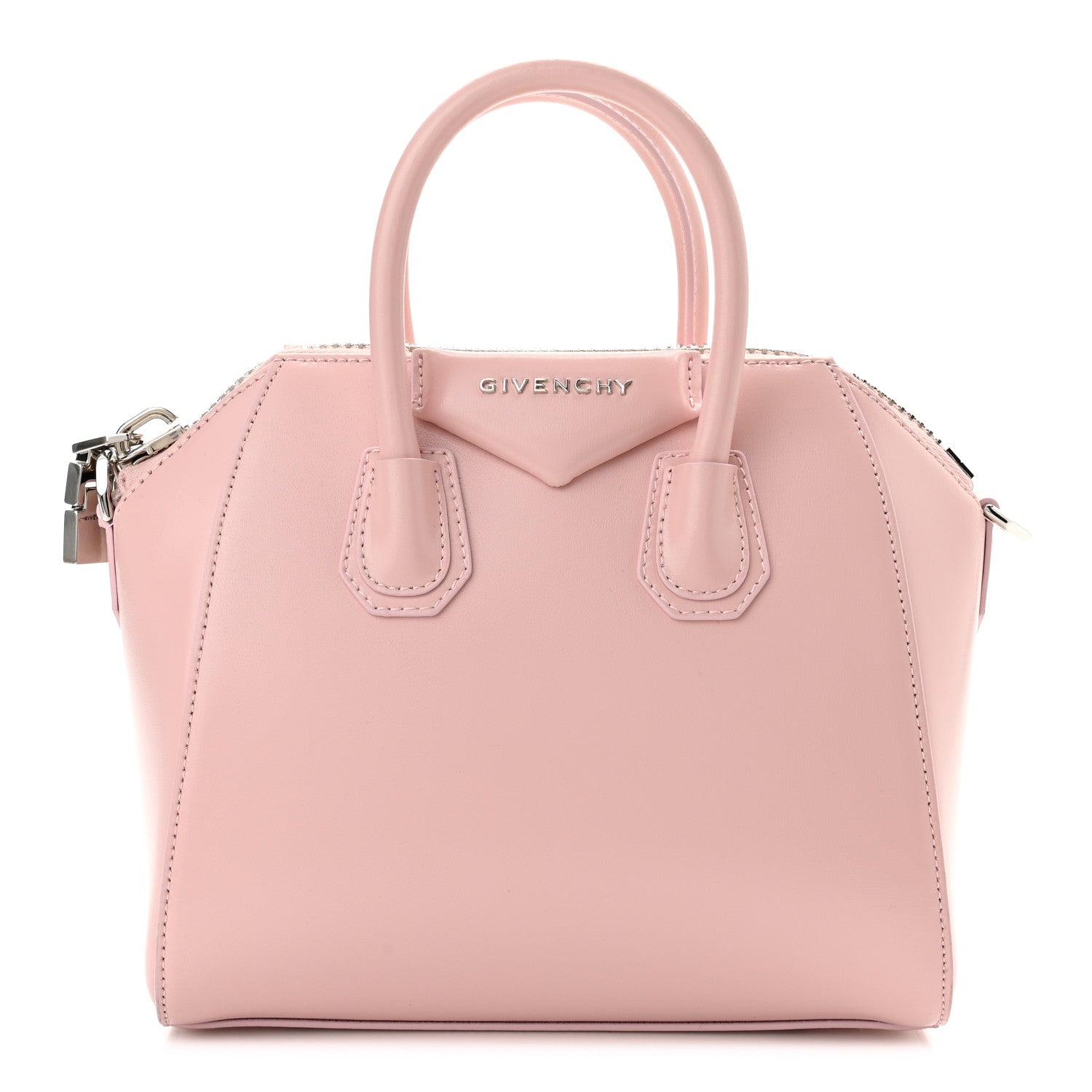 Givenchy Box Calfskin Mini Heart Antigona Top Handle Bag Blush Pink 1 of 10