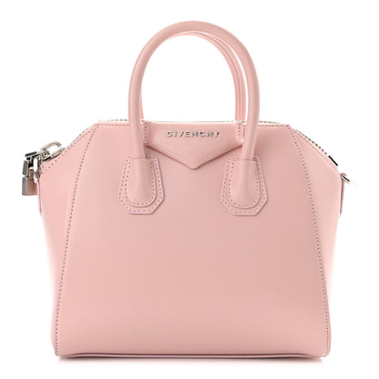 Givenchy Box Calfskin Mini Heart Antigona Top Handle Bag Blush Pink 1 of 10