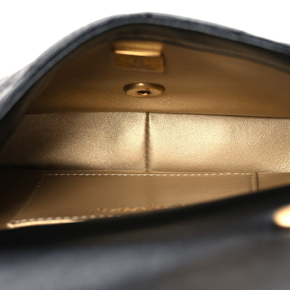 Chanel Lambskin Quilted Pearl Small Flap Black 5 of 11