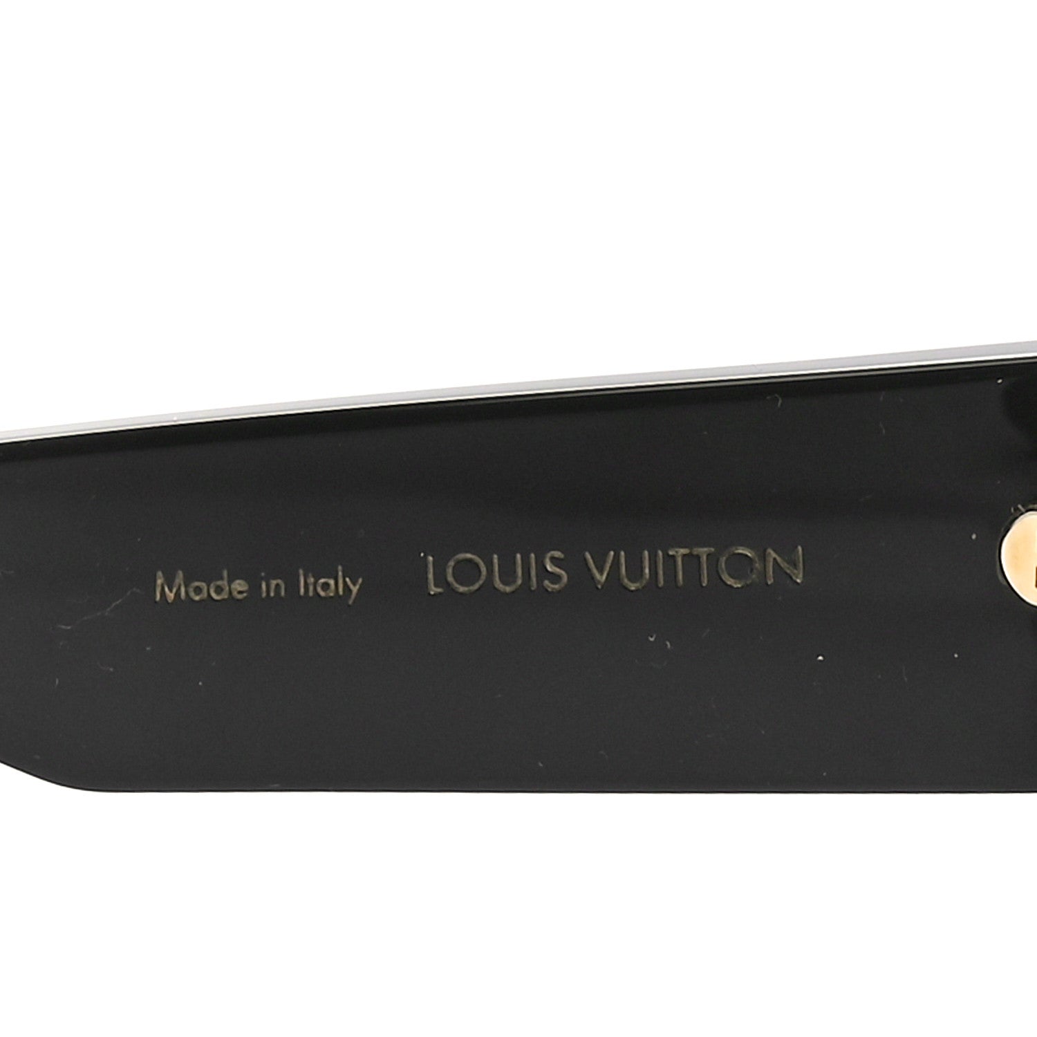 Louis Vuitton Acetate Swarovski Crystal Cyclone Sunglasses Z1547W Black 5 of 8