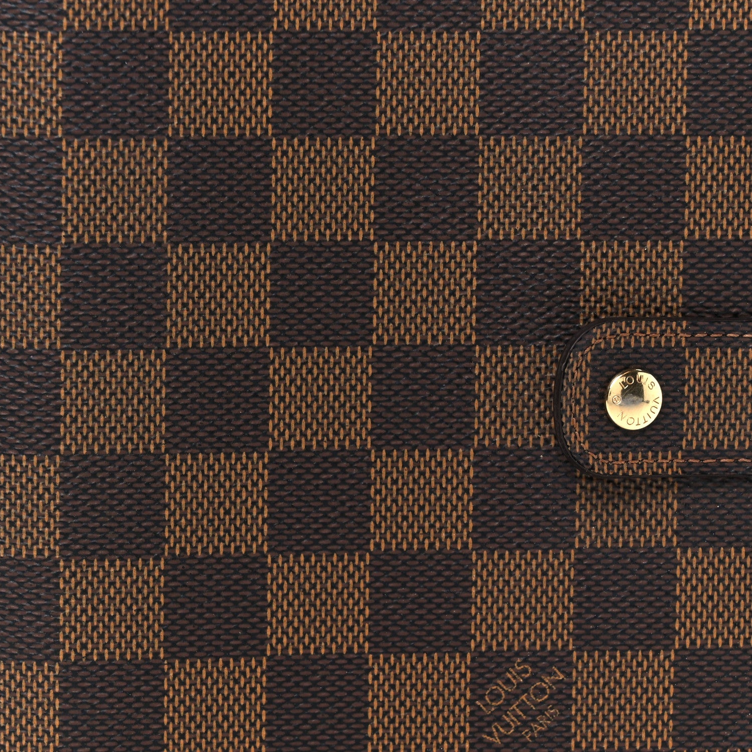Louis Vuitton Damier Ebene Medium Ring Agenda Cover 14 of 16