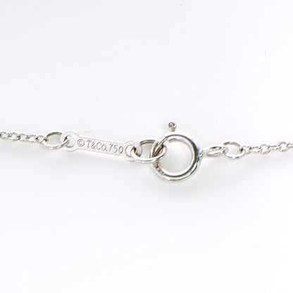 Tiffany 18K White Gold Diamond Small Paloma Picasso Loving Heart Necklace 3 of 4