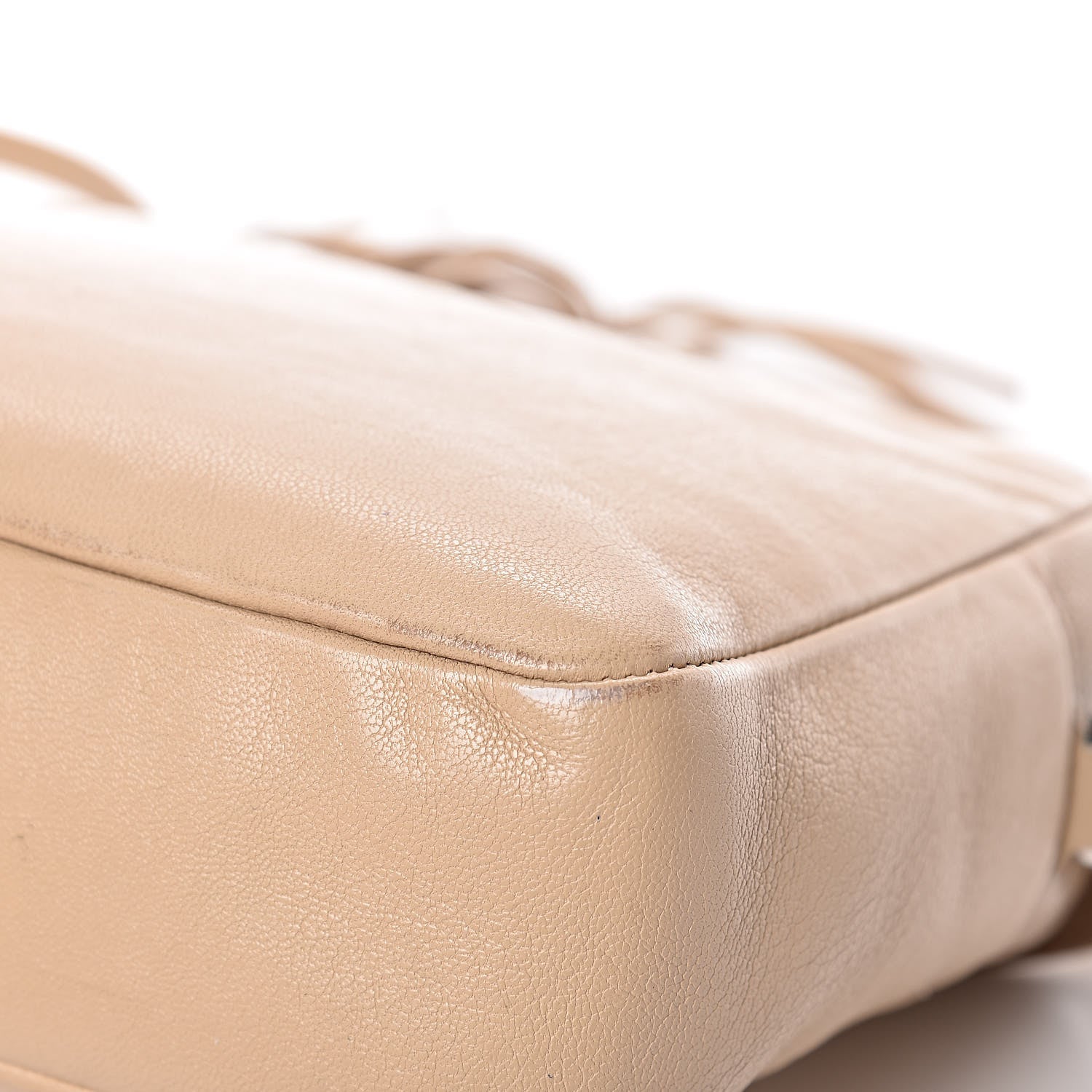Saint Laurent Lambskin Monogram Small Lou Camera Bag Beige 17 of 22