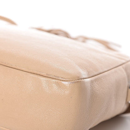 Saint Laurent Lambskin Monogram Small Lou Camera Bag Beige 17 of 22