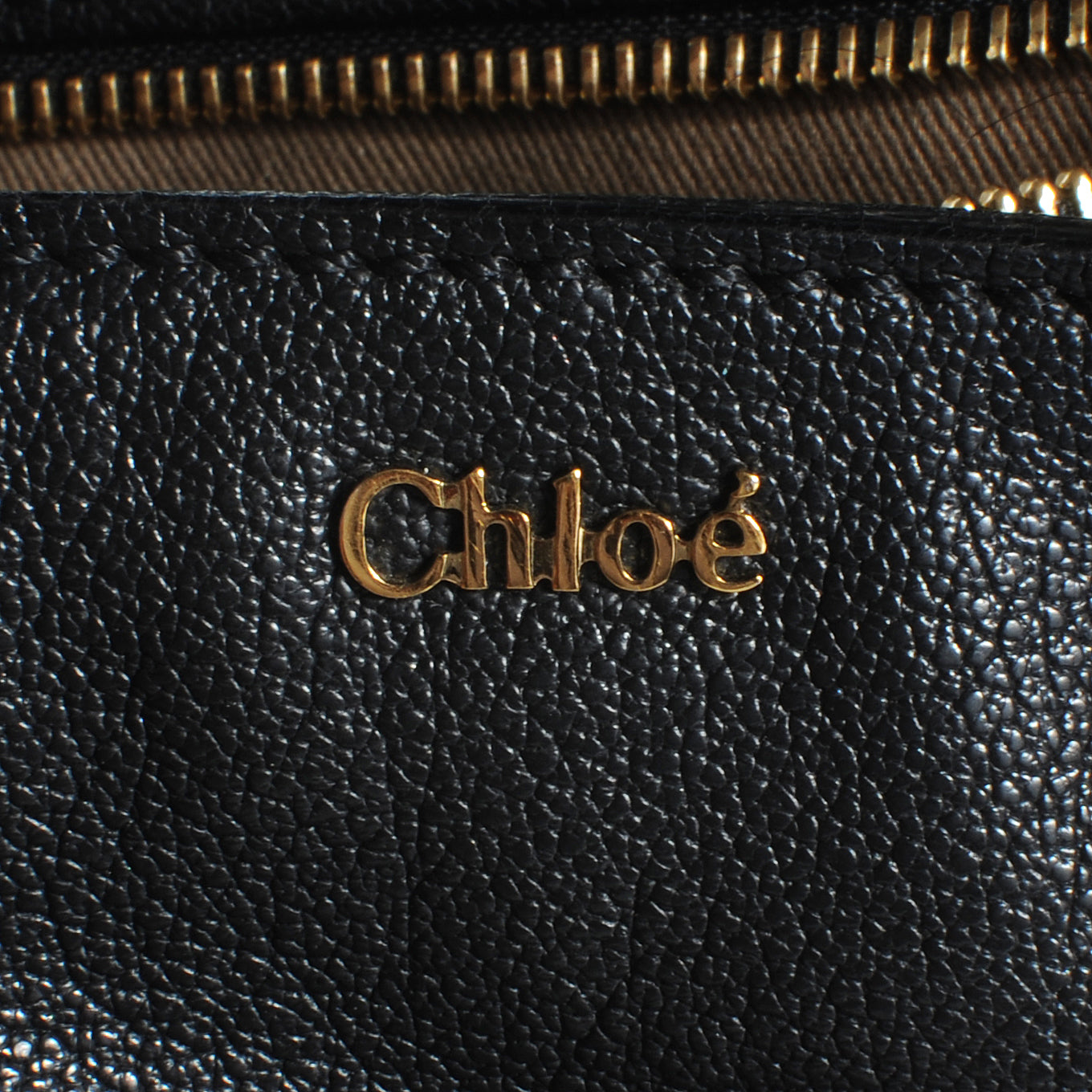 Chloe Calfskin Elsie Satchel Black 7 of 8