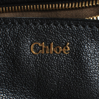 Chloe Calfskin Elsie Satchel Black 7 of 8