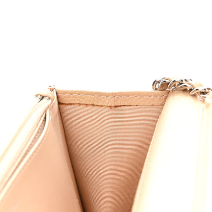 Chanel Caviar Quilted Wallet On Chain WOC Beige 13 of 16