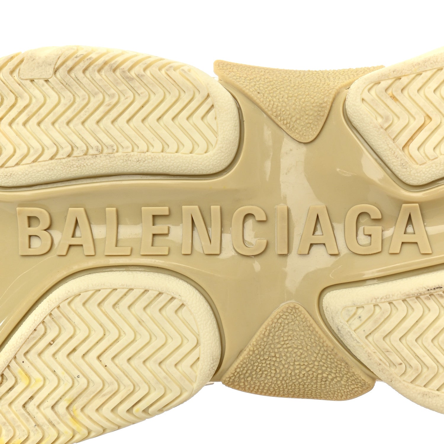 Balenciaga Fabric Mesh Womens Triple S Sneakers 36 White 7 of 13