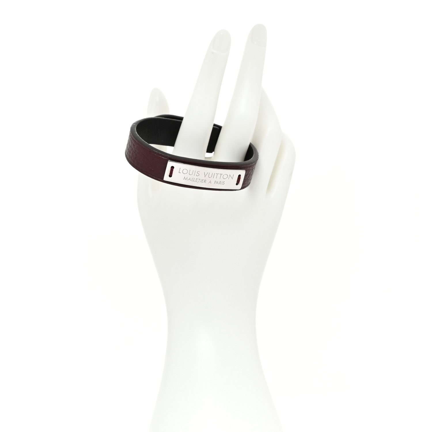 Louis Vuitton Taiga Bracelet 19 Acajou 2 of 8