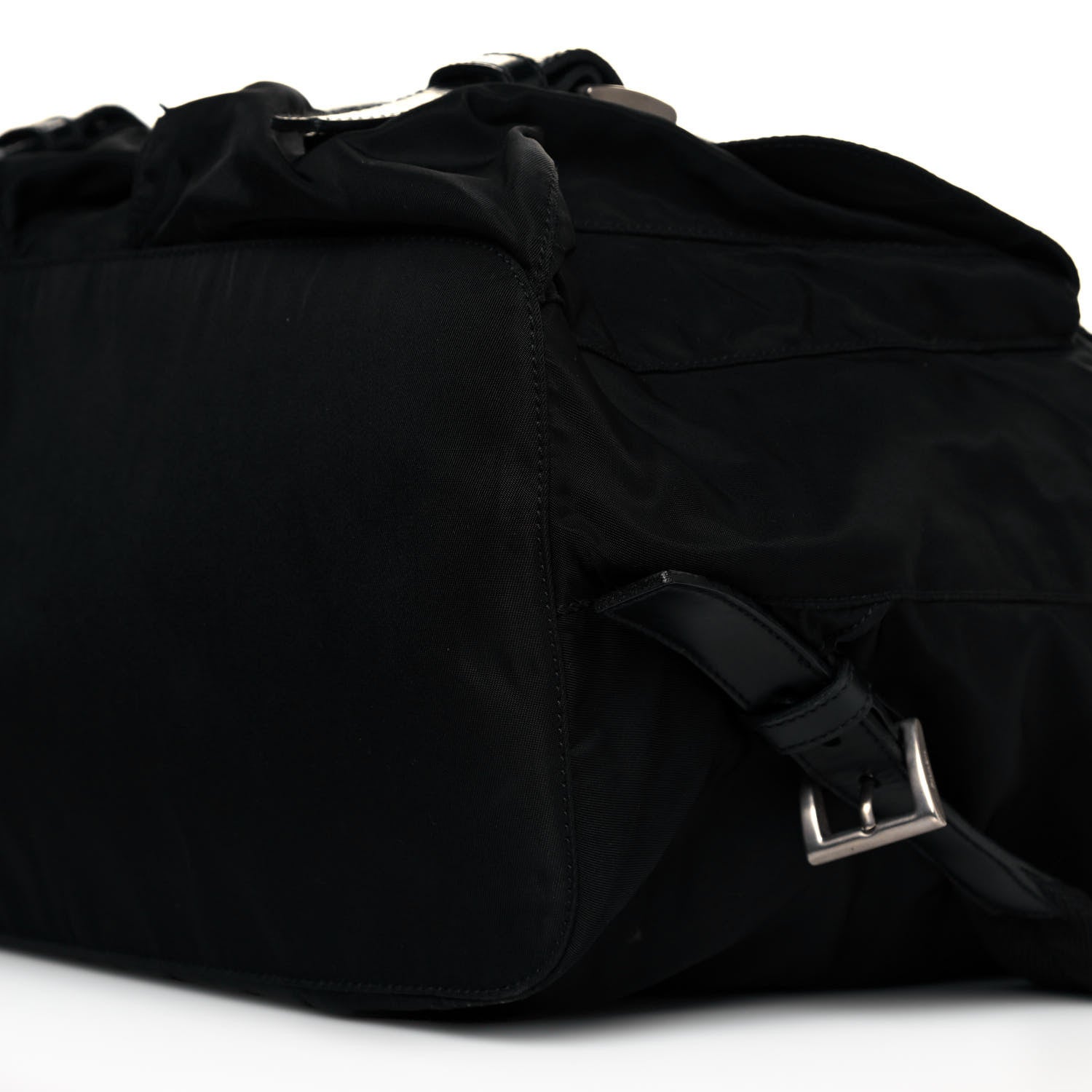 Prada Nylon Vela Medium Backpack Black 7 of 9