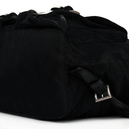 Prada Nylon Vela Medium Backpack Black 7 of 9