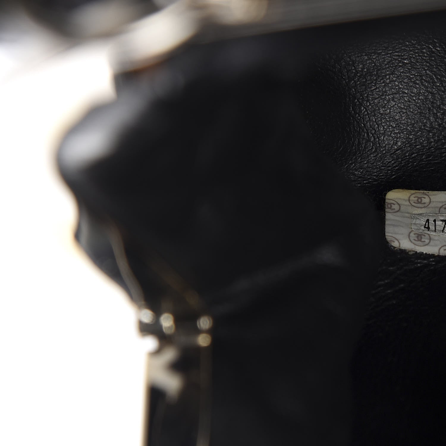 Chanel Patent Quilted Kisslock Frame Bag Black 9 of 17