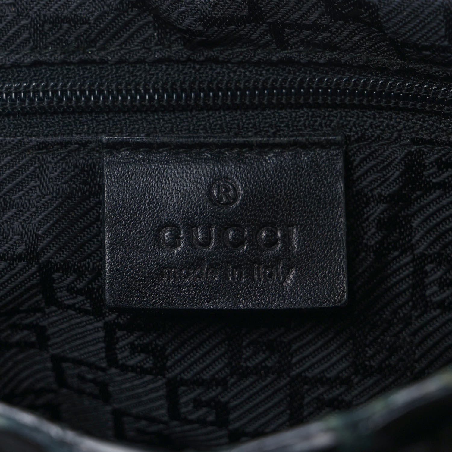 Gucci Mink Fur Crocodile Dionysus Hobo Black 6 of 9